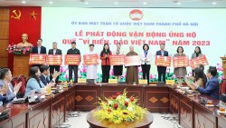 Tiếp nhận đăng ký 30.877 triệu đồng ủng hộ Quỹ “Vì biển, đảo Việt Nam”