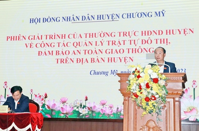 Nỗ lực hết mình trong công tác quản lý trật tự đô thị, đảm bảo ATGT