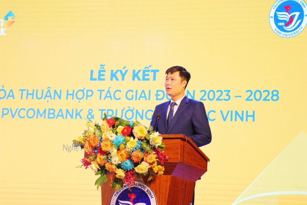 Ông Nguyễn Hoàng Hải - Phó Giám đốc Khối Khách hàng doanh nghiệp PVcomBank kỳ vọng hai bên sẽ có nhiều cơ hội hợp tác trong thời gian tới
