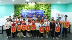 100 thí sinh tranh tài tại hội thi Tin học trẻ quận Hoàn Kiếm 2023