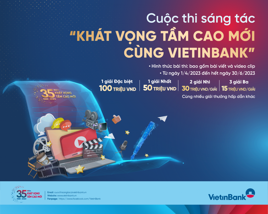 Phát động cuộc thi sáng tác “Khát vọng tầm cao mới cùng VietinBank”