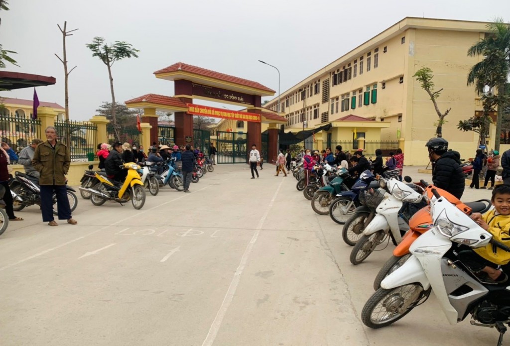 Mô hình “Cổng trường an toàn – văn minh” tại Trường Tiểu học Đồng Thái đã đi vào nề nếp