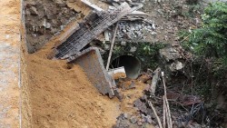 Quảng Ninh: Sập bờ tường khi xây nhà khiến hai người thương vong