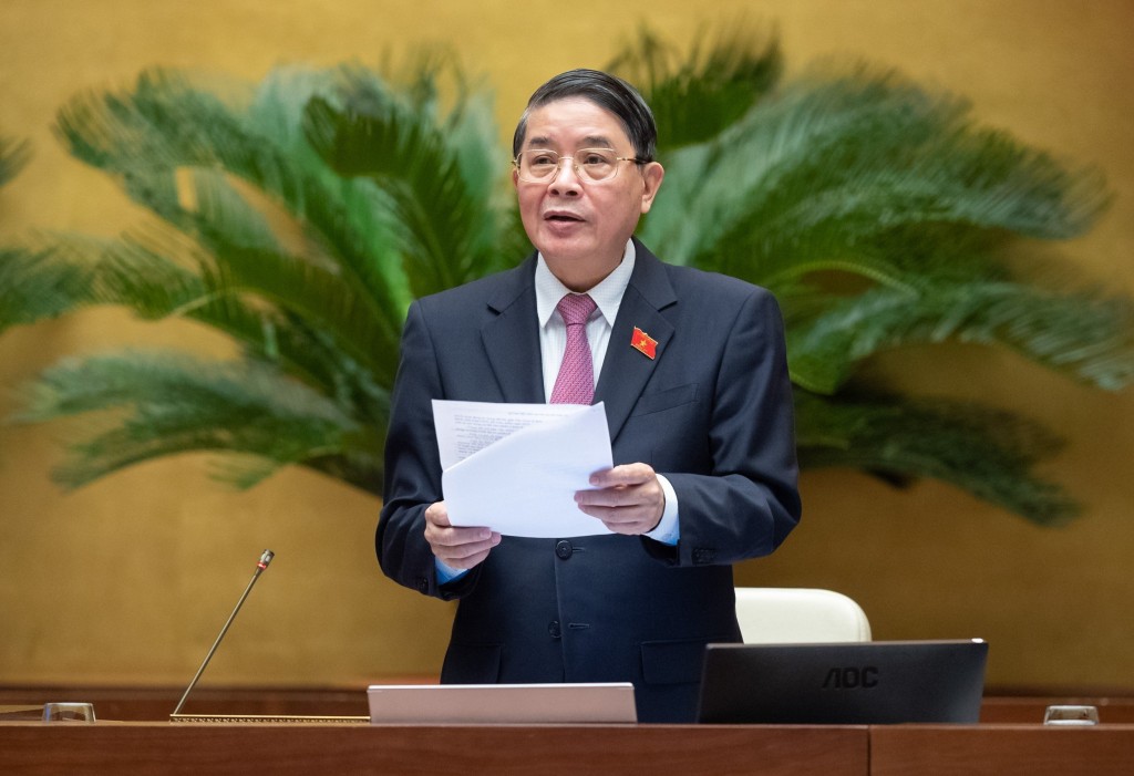 Phó Chủ tịch Quốc hội Nguyễn Đức Hải điều hành nội dung thảo luận
