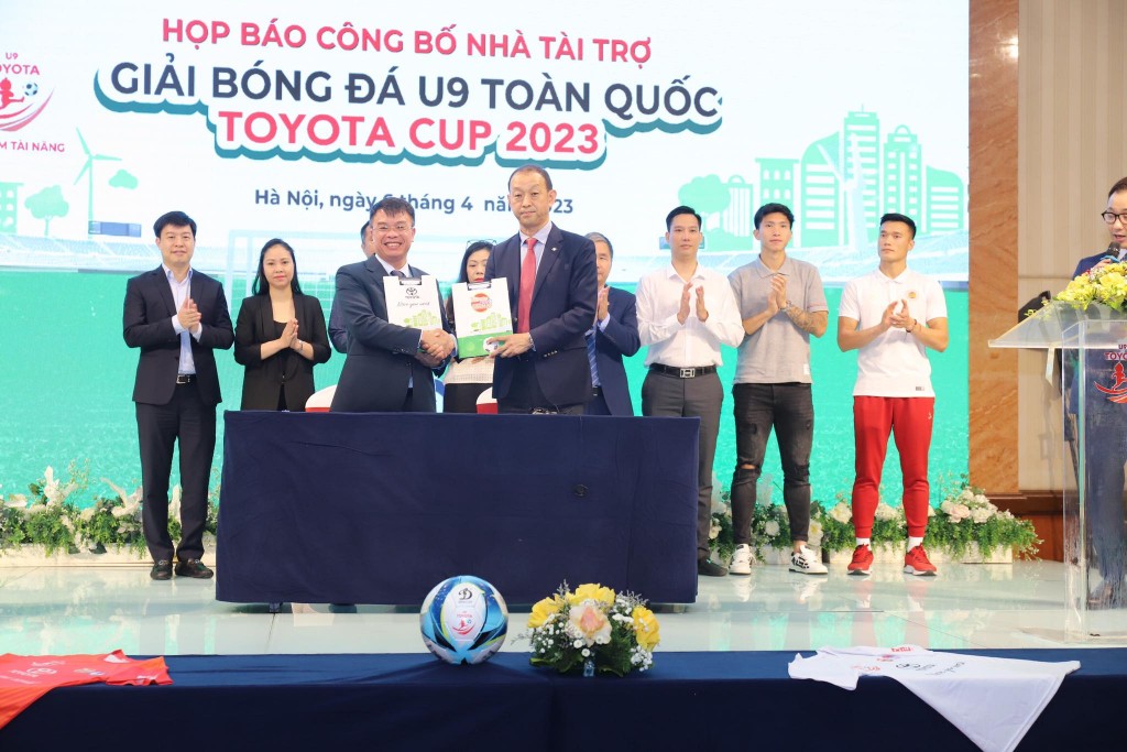 Khởi động Giải Bóng đá U9 toàn quốc Toyota Cup 2023
