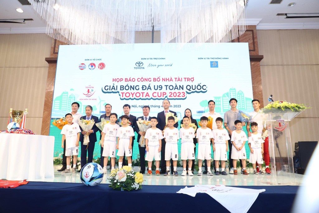 Khởi động Giải Bóng đá U9 toàn quốc Toyota Cup 2023