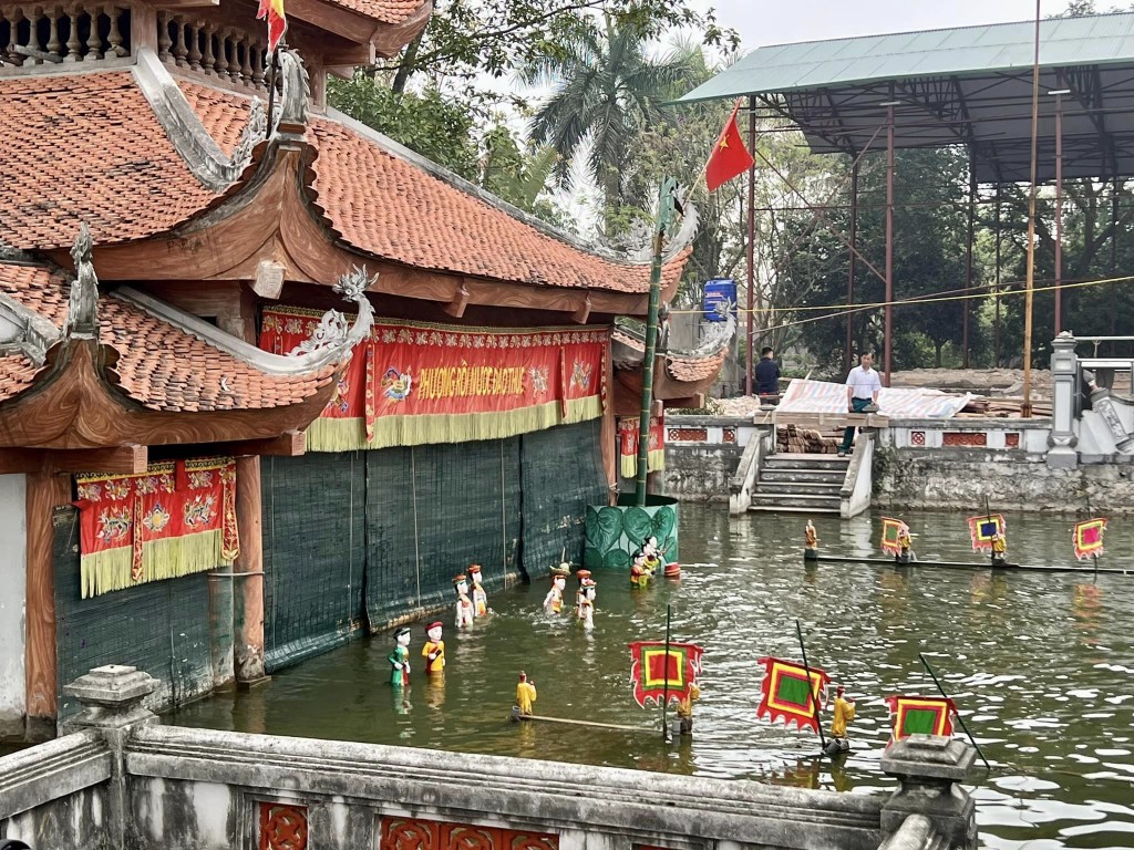Làng rối nước Đào Thục - nơi lưu giữ ký ức dân tộc