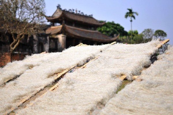 Sản phẩm miến dong nghề truyền thống của làng So