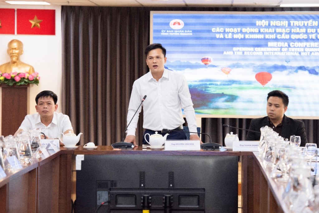 Toàn cảnh sự kiện họp báo công bố năm Du lịch tỉnh Tuyên Quang lần 2 năm 2023