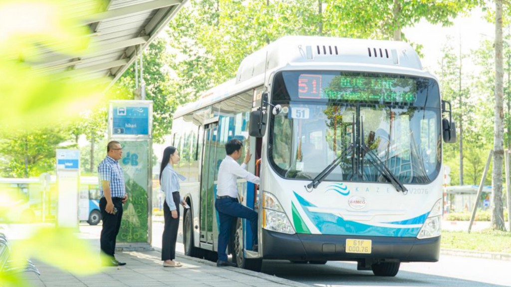 Bình Dương: Becamex Tokyu Bus mở mới hai tuyến xe buýt