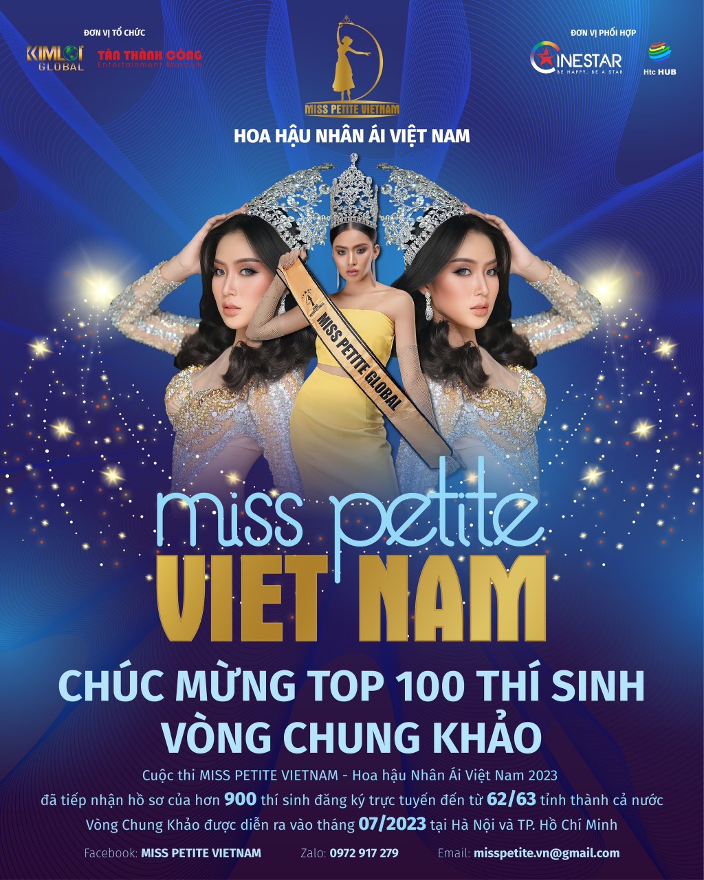 BTC đã công bố Top 100 thí sinh vào chung khảo cuộc thi Hoa nhậu Nhân ái Việt Nam 2023