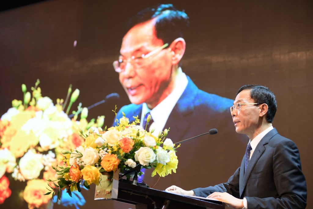 Ông Đầu Thanh Tùng, Phó Chủ tịch UBND tỉnh Thanh Hoá tại sự kiện