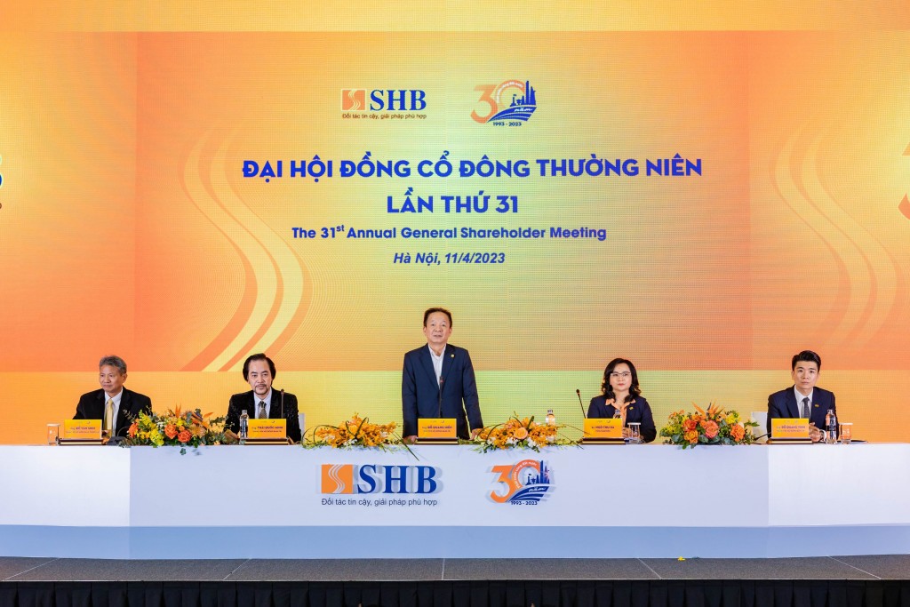 SHB đã hoàn thành khoảng 35% chỉ tiêu lợi nhuận năm 2023