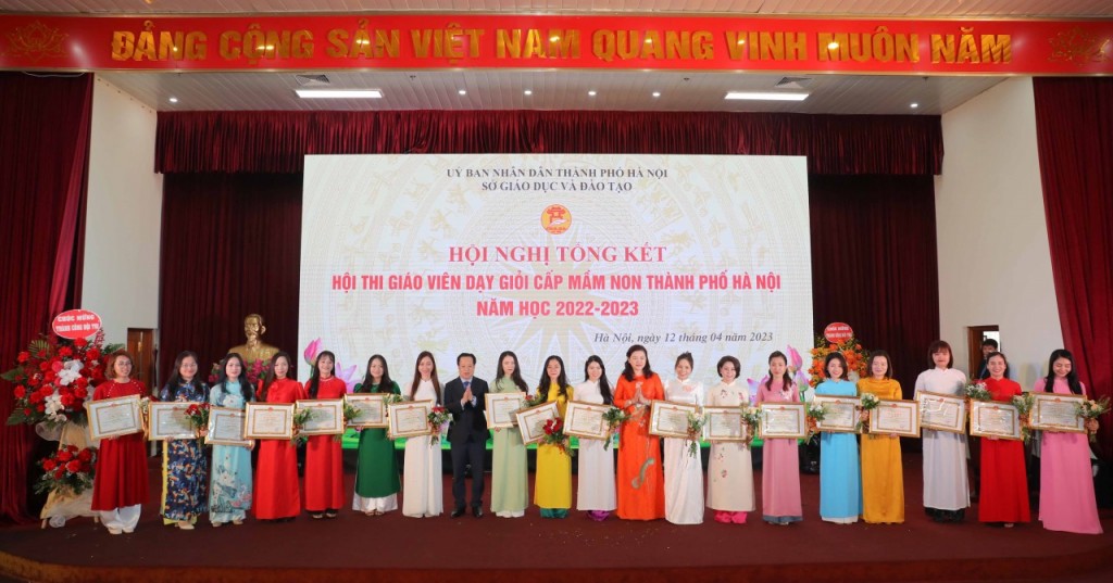 Hà Nội tổng kết hội thi giáo viên dạy giỏi cấp mầm non năm học 2022 - 2023