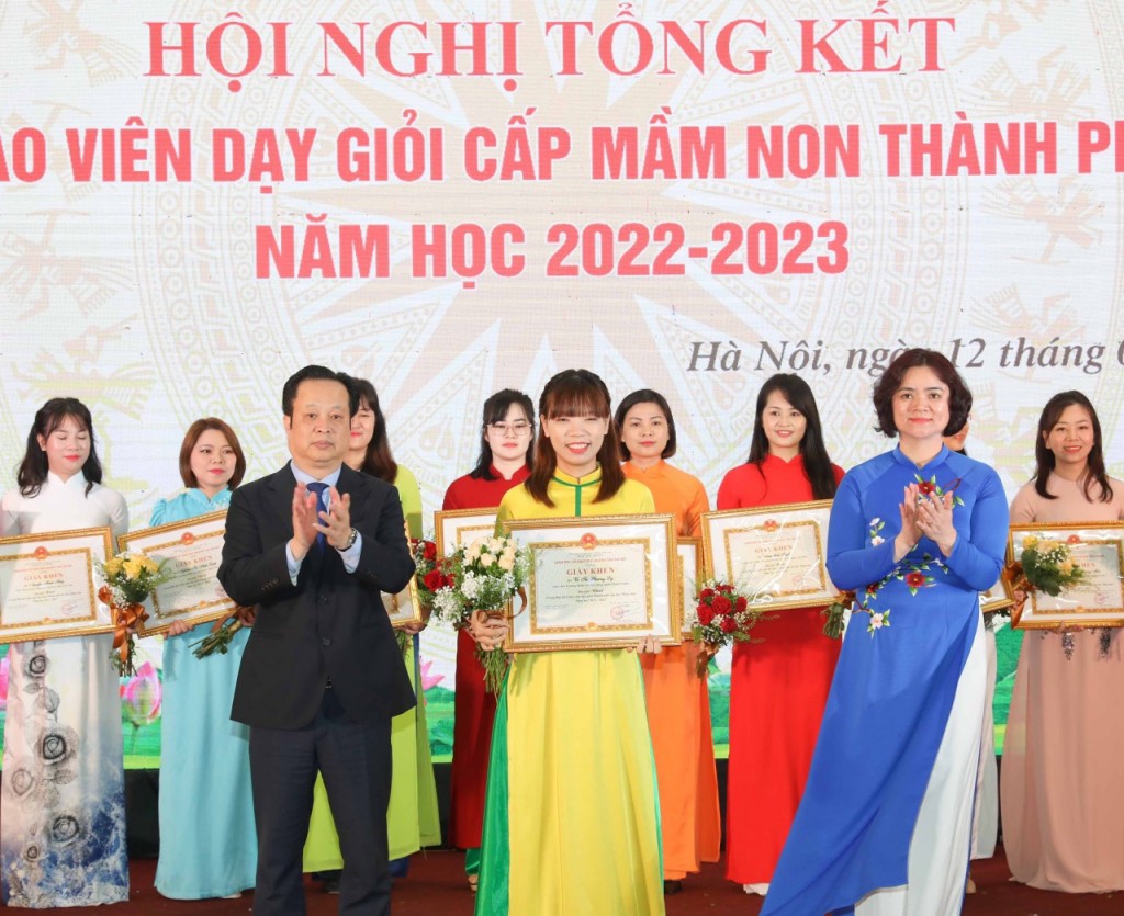 Hà Nội tổng kết hội thi giáo viên dạy giỏi cấp mầm non năm học 2022 - 2023