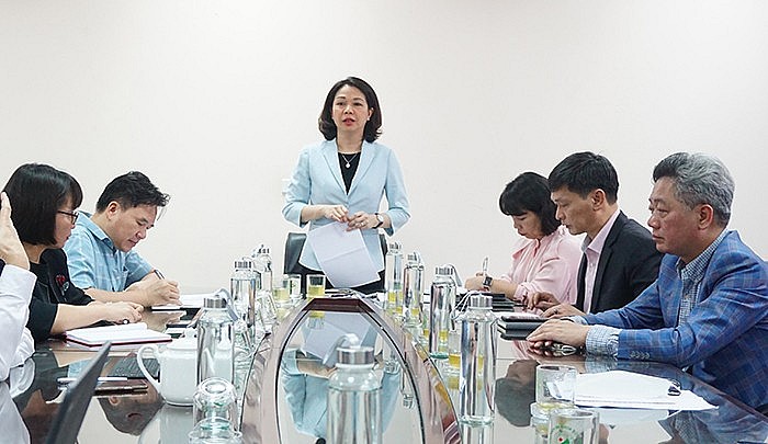Phó Chủ tịch UBND Thành phố Vũ Thu Hà phát biểu tại buổi kiểm tra
