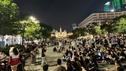 TP Hồ Chí Minh: Chấn chỉnh tình trạng mất an toàn trật tự tại phố đi bộ Nguyễn Huệ