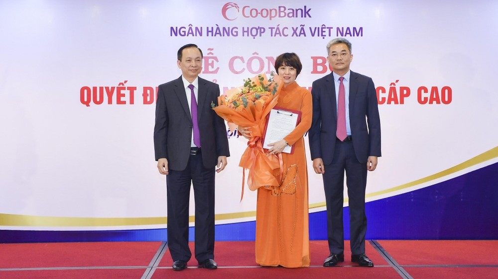 Co-opBank: Công bố quyết định bổ nhiệm nhân sự cấp cao