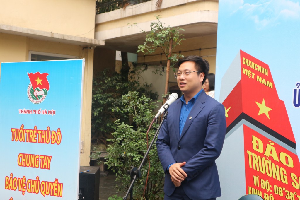 Tuổi trẻ Thủ đô góp gần 270 triệu đồng tới Quỹ "Vì biển, đảo Việt Nam"