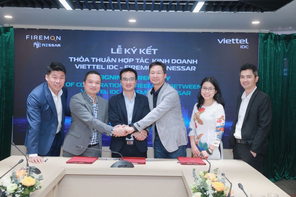 Nessar - FireMon - Viettel IDC cùng ký kết thoả thuận hợp tác kinh doanh tăng cường an ninh mạng tại Việt Nam