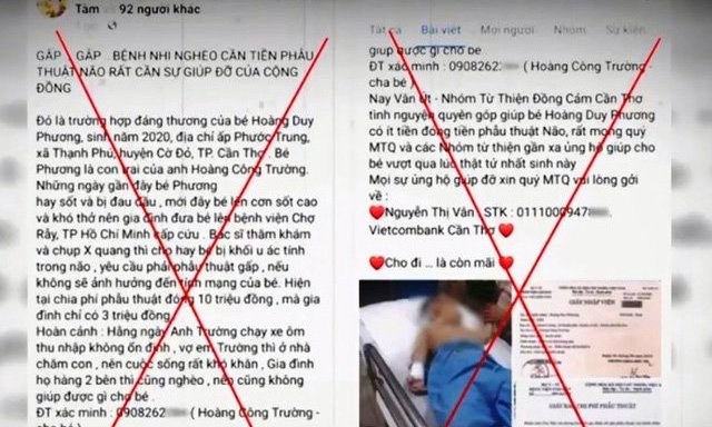 Bộ Y tế: Các bệnh viện rà soát hoạt động kêu gọi quyên góp từ thiện để ngăn trục lợi