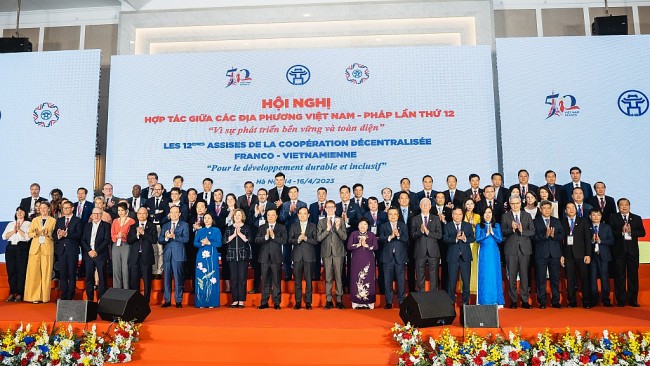 Nhiều vấn đề cốt lõi được trao đổi trong khuôn khổ Hội nghị hợp tác giữa các địa phương Việt Nam - Pháp lần thứ 12