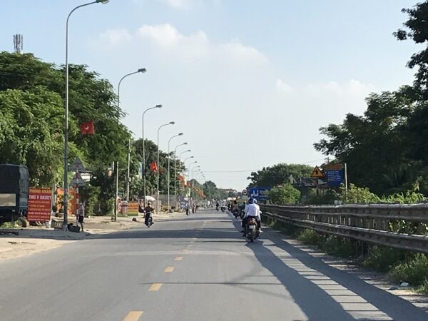 Đường phố tại Phú Xuyên