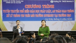 Gần 9.500 học sinh huyện Thanh Oai được tuyên truyền pháp luật trong quý I