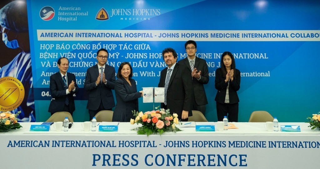 AIH hợp tác lâu dài với Johns Hopkins Medicine International