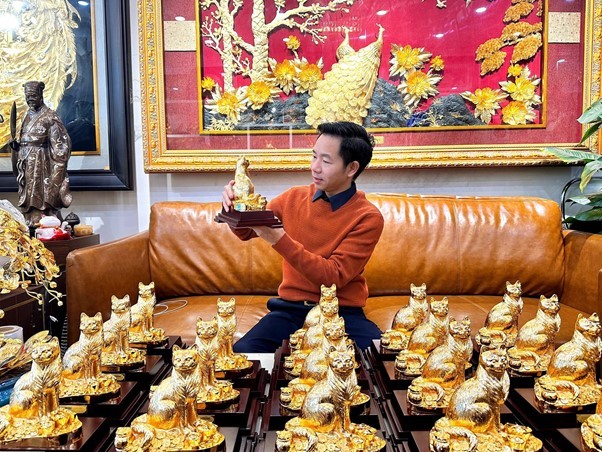 CEO Đinh Lâm Tới tích lũy gần 20 năm kinh nghiệm trong lĩnh vực mạ vàng đồ đồng