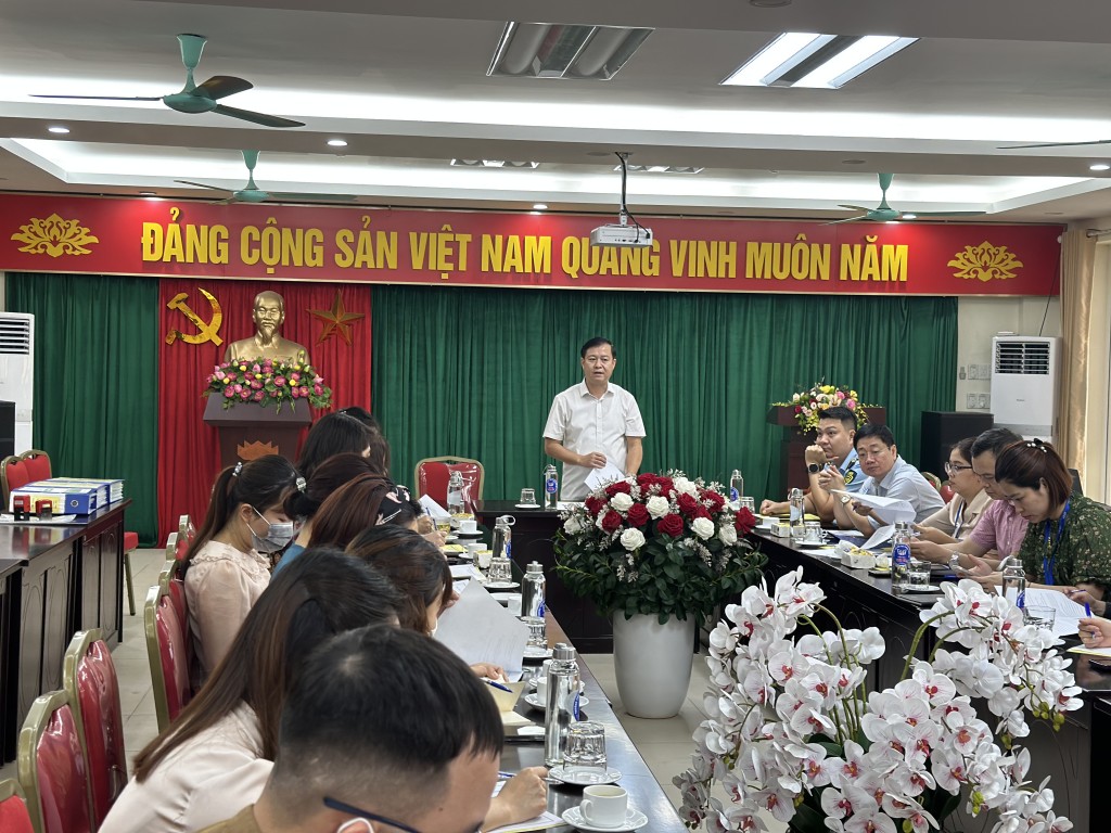 Kiểm tra bếp ăn tập thể trường học trên địa bàn quận Hoàn Kiếm