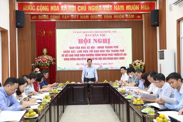 Hà Nội: Quan tâm đầu tư, phát triển cho vùng đồng bào dân tộc thiểu số