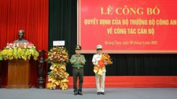 Thượng tá Võ Thị Trinh được bổ nhiệm giữ chức Phó Giám đốc Công an tỉnh Quảng Nam