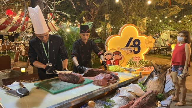 Hơn 350 món ăn hội tụ trong lễ hội ẩm thực tại TP Hồ Chí Minh