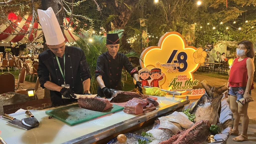 Hơn 350 món ăn hội tụ trong lễ hội ẩm thực tại TP Hồ Chí Minh