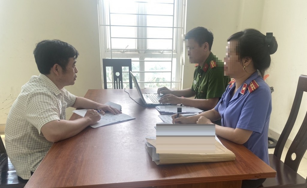 Cơ quan Công an làm việc với Trần Anh Tuấn