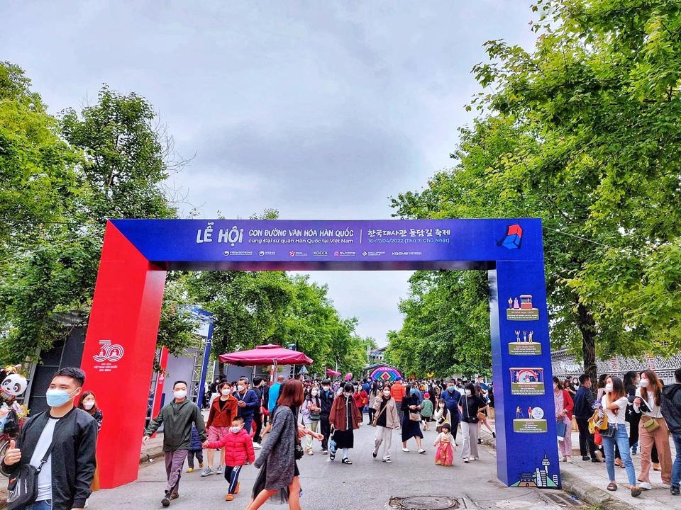 Khám phá “Lễ hội con đường văn hoá Hàn Quốc 2023” tại Hà Nội