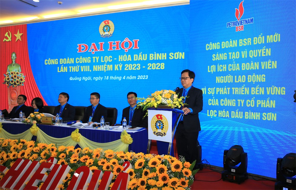 Chủ tịch HĐQT Nguyễn Văn Hội phát biểu chỉ đạo Đại hội