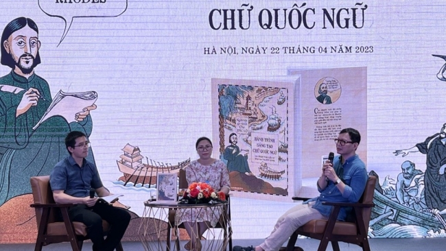 Độc giả Hà Nội hào hứng tìm hiểu Alexandre de Rhode & Hành trình sáng tạo chữ Quốc ngữ