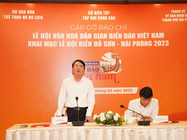 BTC thông tin về Lễ hội Văn hóa dân gian Biển đảo Việt Nam và Khai mạc Lễ hội Biển Đồ Sơn - Hải Phòng 2023