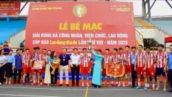 Bế mạc Giải bóng đá công nhân, viên chức, lao động Cúp báo Lao động Thủ đô