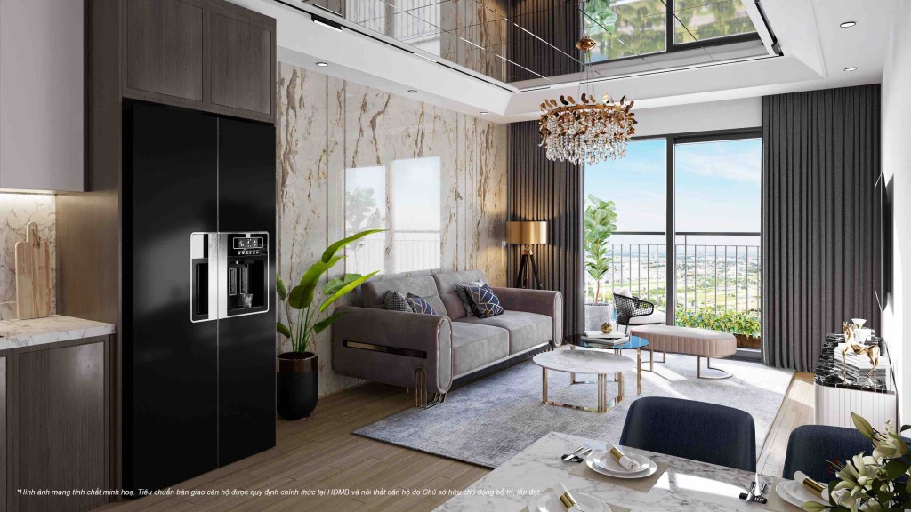 Căn hộ “Suite Apartment” ZR1 số lượng giới hạn bởi mật độ căn/sàn thấp, đảm bảo tính riêng tư cho chủ nhân