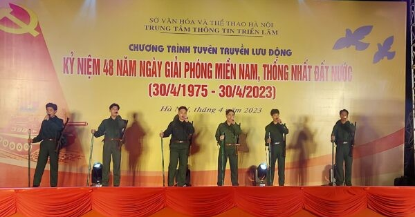 Các tiết mục biểu diễn tại chương trình tuyên truyền lưu động