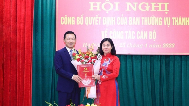 Đồng chí Doãn Trung Tuấn giữ chức Bí thư Đảng ủy Khối các cơ quan TP Hà Nội