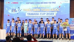 34 đội bóng dự giải bóng đá thiếu niên toàn quốc Yamaha Cup 2023