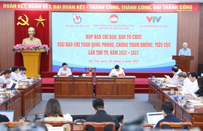 Lan tỏa mạnh mẽ Giải báo chí toàn quốc phòng, chống tham nhũng, tiêu cực lần thứ 4