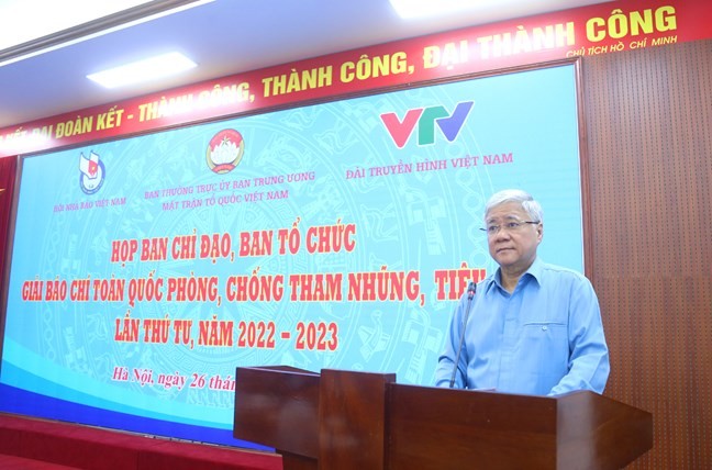 Lan tỏa mạnh mẽ Giải báo chí toàn quốc phòng, chống tham nhũng, tiêu cực lần thứ 4