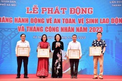 Hà Nội phát động Tháng hành động về An toàn vệ sinh lao động và Tháng Công nhân năm 2023