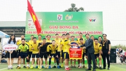 HUPES vô địch giải bóng đá cán bộ các trường đại học, học viện và cao đẳng khu vực Hà Nội
