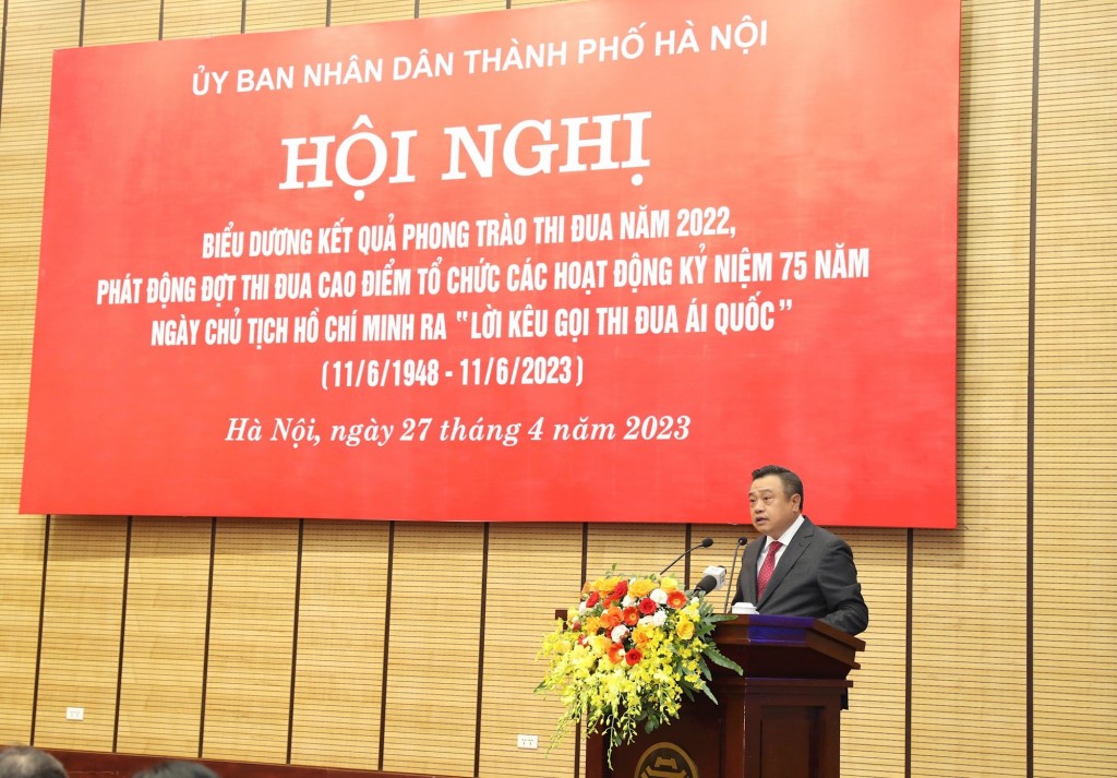 Hà Nội phát động đợt thi đua cao điểm kỷ niệm 75 năm Ngày Chủ tịch Hồ Chí Minh ra “Lời kêu gọi thi đua ái quốc”